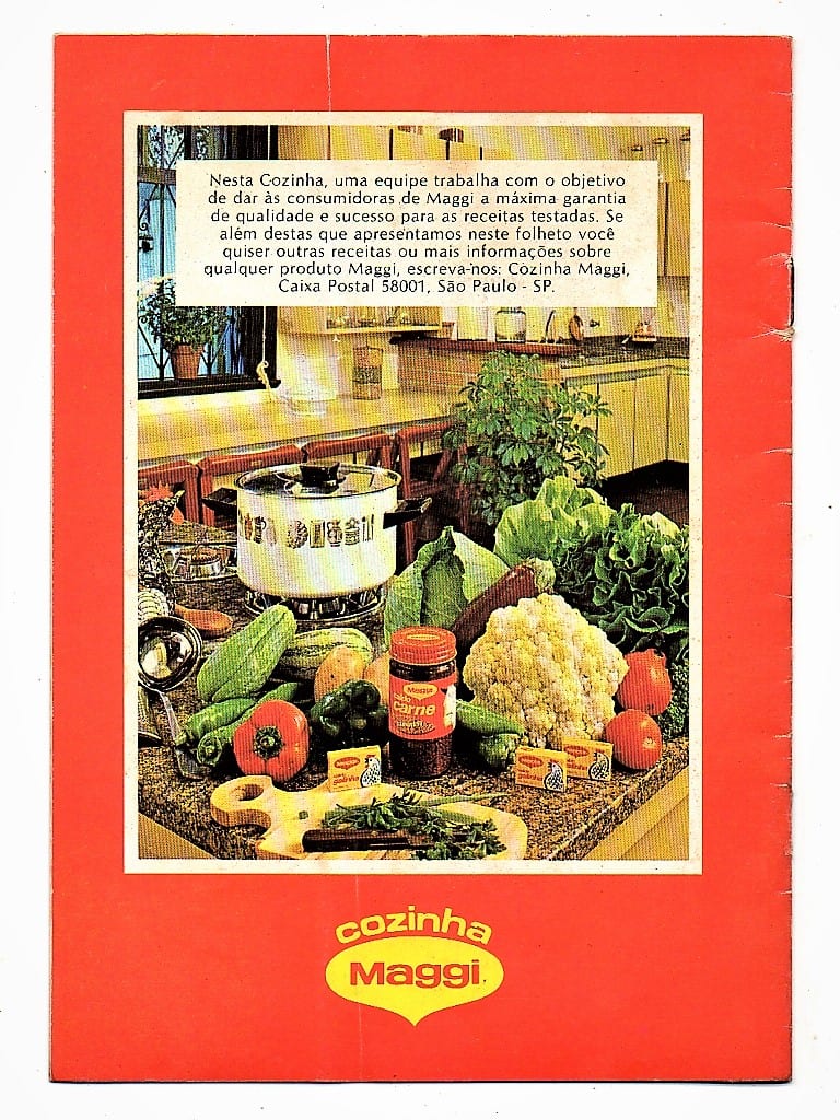 | Casa do Colecionador Livreto de Receitas Cozinha Maggi - Risoto