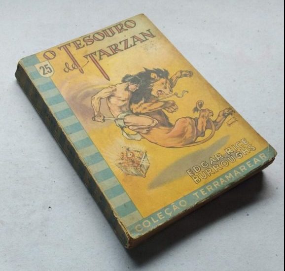 | Casa do Colecionador Livro Tarzan Nº 25 - O Tesouro de Tarzan (Coleção Terramarear) Edgar Rice Burroughs