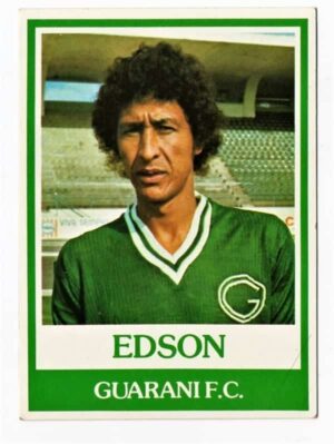 Ping Pong Futebol Cards Guarani Futebol Clube - Nº 174 - Edson