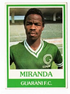 Ping Pong Futebol Cards Guarani Futebol Clube - Nº 176 - Miranda