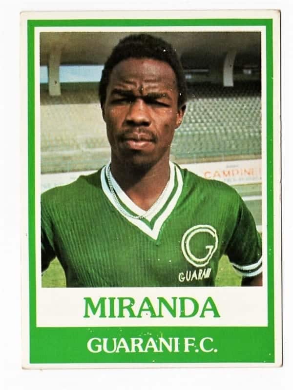 | Casa do Colecionador Ping Pong Futebol Cards Guarani Futebol Clube - Nº 176 - Miranda