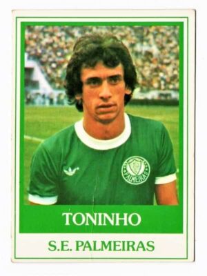 Ping Pong Futebol Cards Sociedade Esportiva Palmeiras - Nº 26 - Toninho