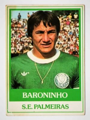 Ping Pong Futebol Cards Sociedade Esportiva Palmeiras - Nº 34 - Baroninho