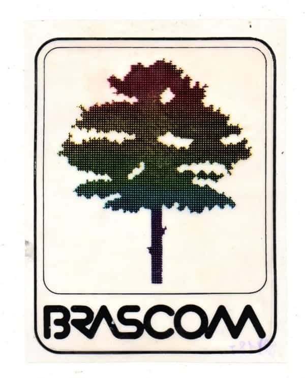 | Casa do Colecionador Plastico Adesivo - Brascom - Anos 70