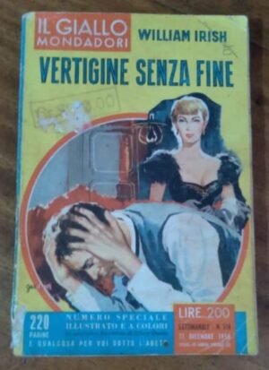 Pocket Il Giallo 220 / Vertigine senza fine / William Irish / em italiano