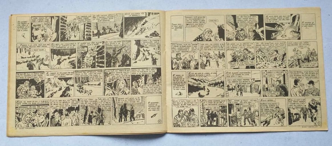| Casa do Colecionador Raio Vermelho Nº 34 (Editora Abril) Maio 1952