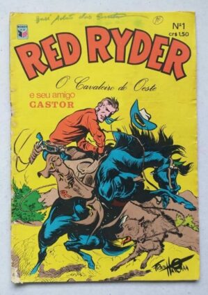 Red Ryder Nº 01 - O Cavaleiro do Oeste (Editora Saber) 1971