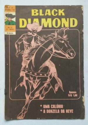 Reis do Faroeste 4ª série Nº 05 - Black Diamond (Editora Ebal) Dezembro 1974