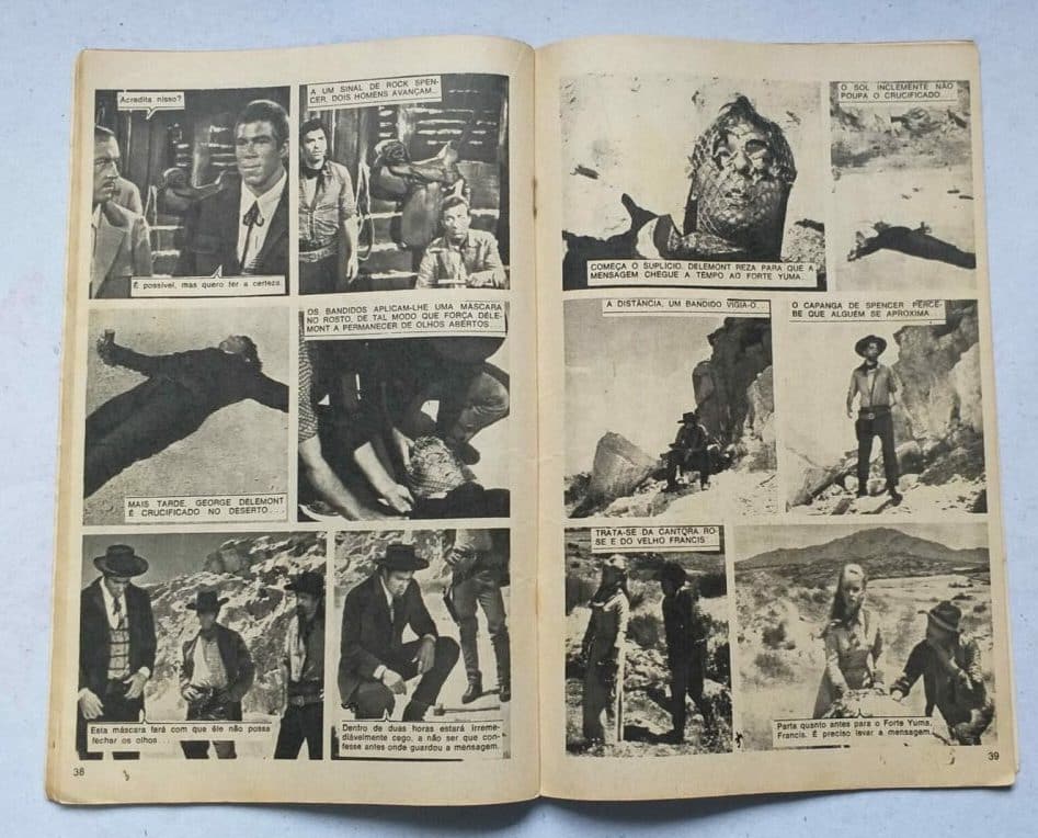 | Casa do Colecionador Ringo Nº 02 - Ambição com Giuliano Gemma (Rio Gráfica Editora) 1971