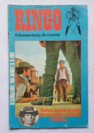 Ringo Nº 20 - Vingança (Rio Gráfica Editora) 1972