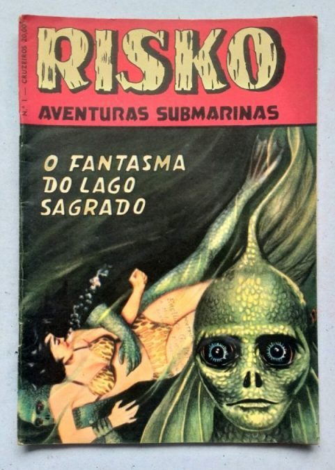 Risko Aventuras Submarinas Nº 01 - O Fantasma do Lago Sagrado (Ediex) Abril 1962