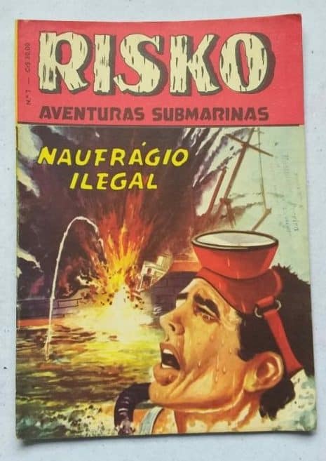 Risko Aventuras Submarinas Nº 07 - Naufrágio Ilegal (Ediex) Agosto 1962
