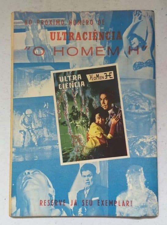 | Casa do Colecionador Risko Aventuras Submarinas Nº 18 - Aventura no Ártico (Ediex) Janeiro 1963
