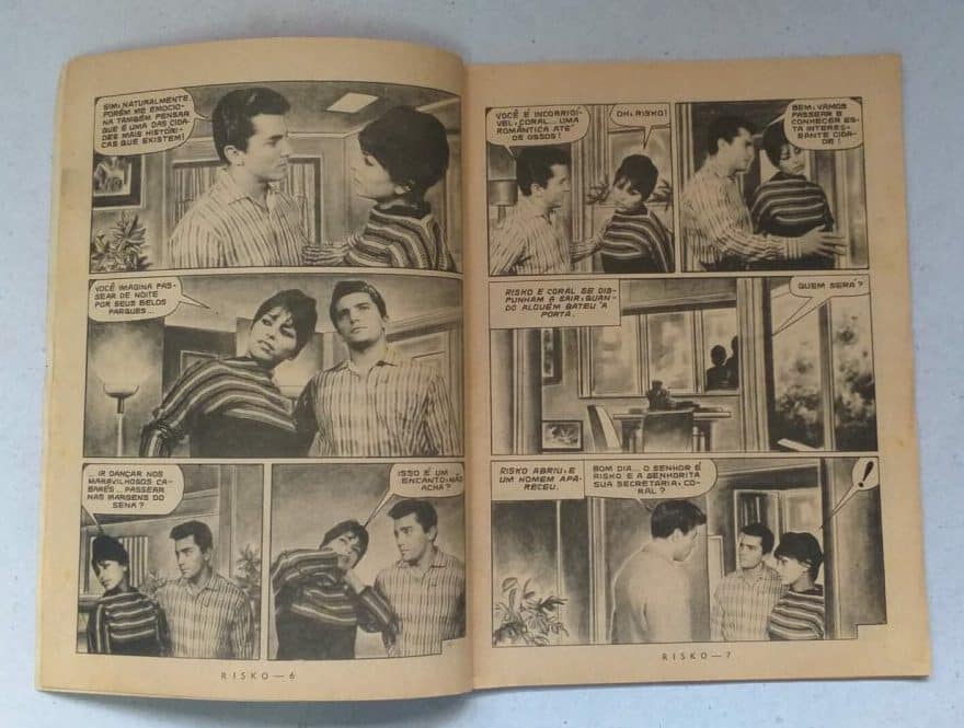 | Casa do Colecionador Risko Aventuras Submarinas Nº 20 - Os Zumbis de Paris (Ediex) Abril 1963