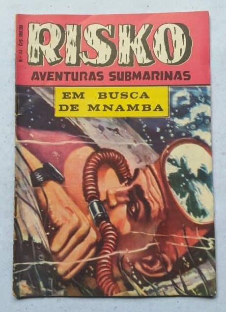 Risko Aventuras Submarinas Nº 44 - Em Busca de Mnamba (Ediex)