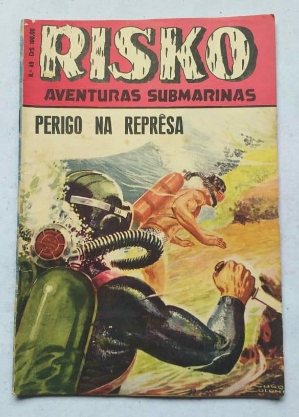 Risko Aventuras Submarinas Nº 49 - Perigo na Represa (Ediex)