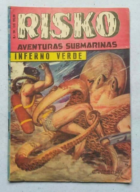 Risko Aventuras Submarinas Nº 58 - Inferno Verde (Ediex)