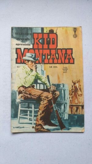 Seleções Juvenis Nº 64 Apresenta Kid Montana (Editora La Selva) Junho 1966