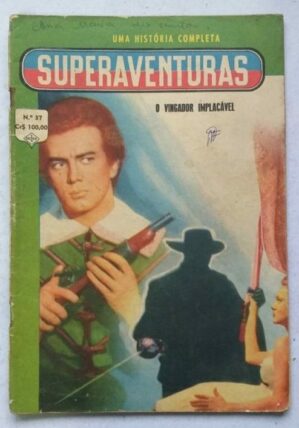 Superaventuras Nº 37 - O Vingador Implacável (Editormex-Ediex)