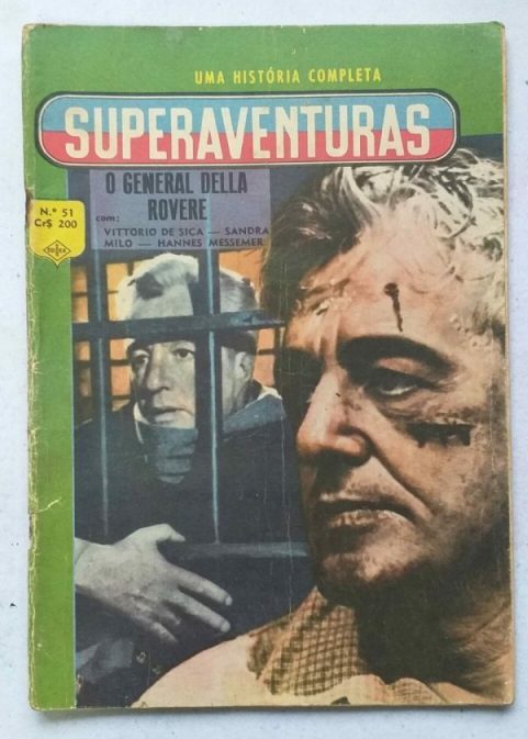 | Casa do Colecionador Superaventuras Nº 51 - O General Della Rovere (Editormex-Ediex)