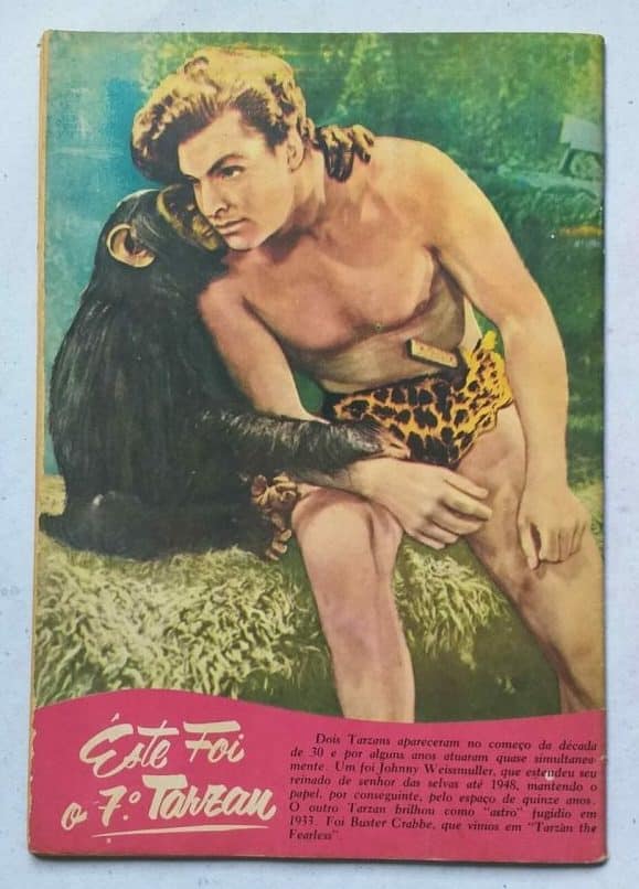 | Casa do Colecionador Tarzan 12ª Série Nº 21 - Coleção Lança de Prata (Editora Ebal) Outubro 1986