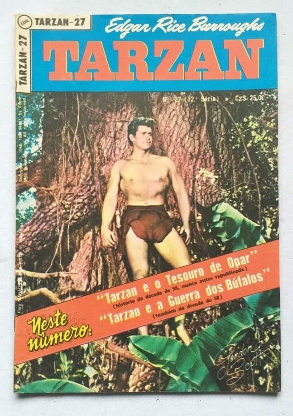 Tarzan 12ª Série Nº 27 (Editora Ebal) Junho 1987