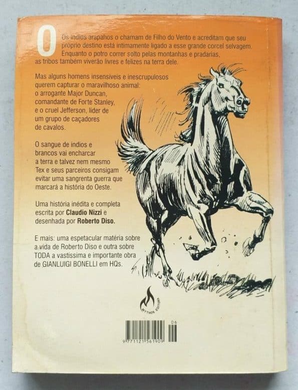 | Casa do Colecionador Tex Anual Nº 06 - O Filho do Vento (Mythos Editora - Bonelli Comics) Dezembro 2004