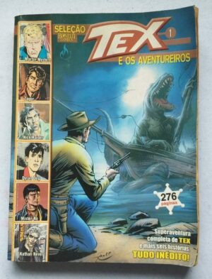Tex e os Aventureiros Nº 01 - Seleção Bonelli Comics (Mythos Editora) Fevereiro 2005