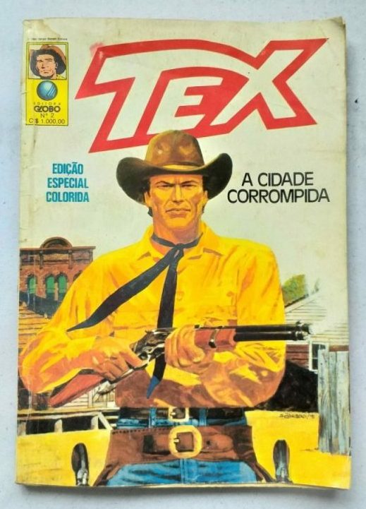| Casa do Colecionador Tex Edição Especial Colorida Nº 02 - A Cidade Corrompida (Editora Globo) Setembro 1991