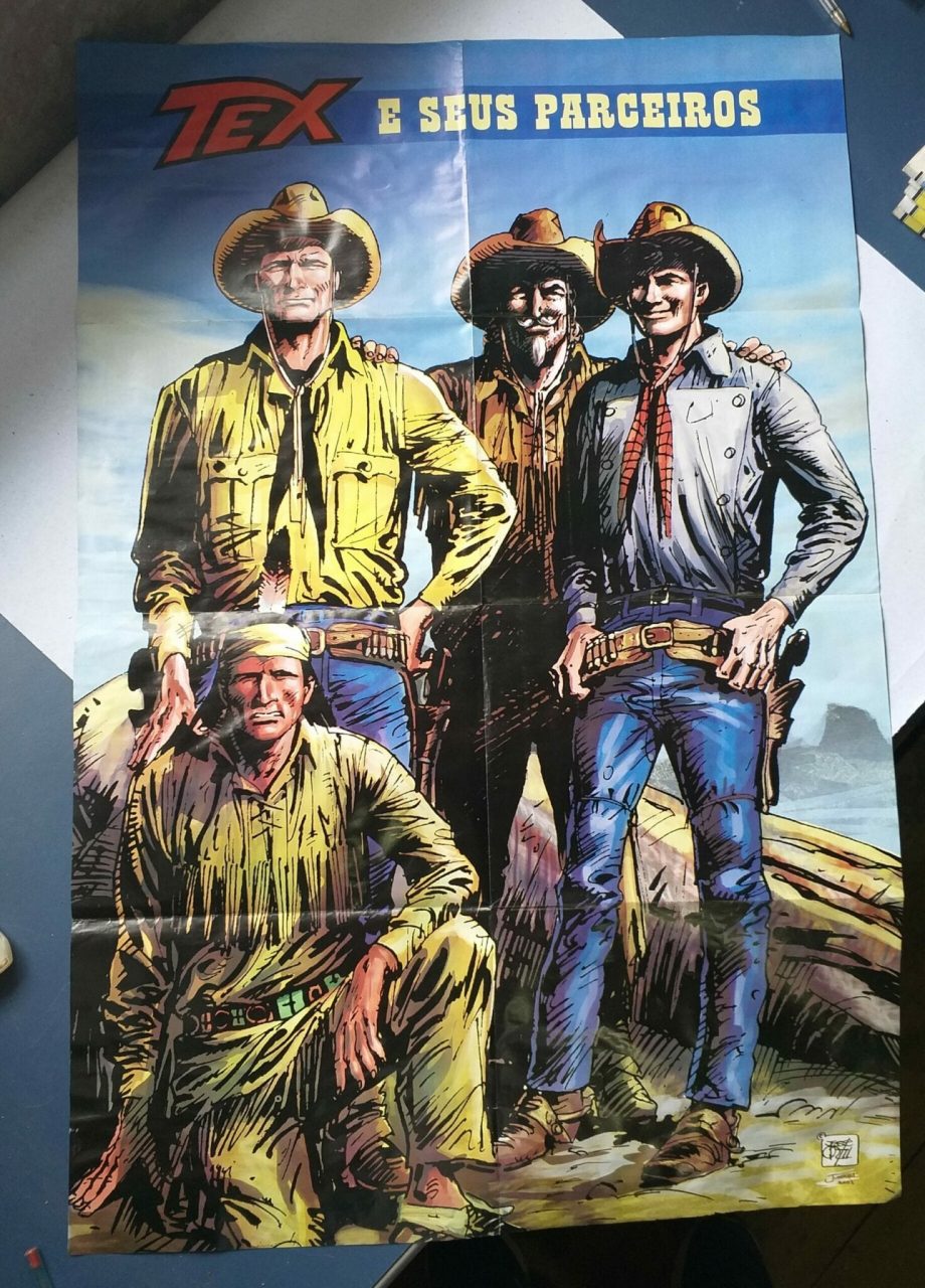 | Casa do Colecionador Tex Revista-Pôster Nº 01 (Mythos Editora - Bonelli Comics)
