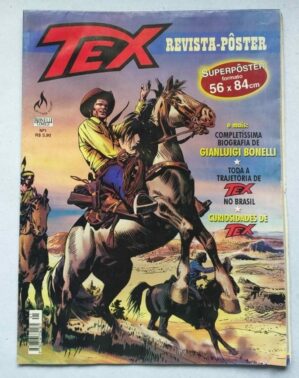 Tex Revista-Pôster Nº 01 (Mythos Editora - Bonelli Comics)