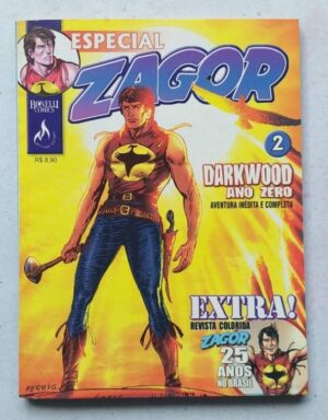 Zagor Especial Nº 02 - Darkwood Ano Zero (Mythos Editora) Agosto 2003