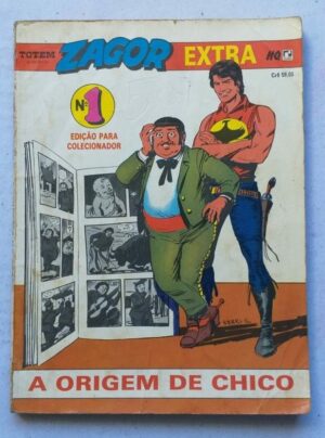 Zagor Extra Nº 01 - A Origem de Chico (Editora Record) Julho 1990