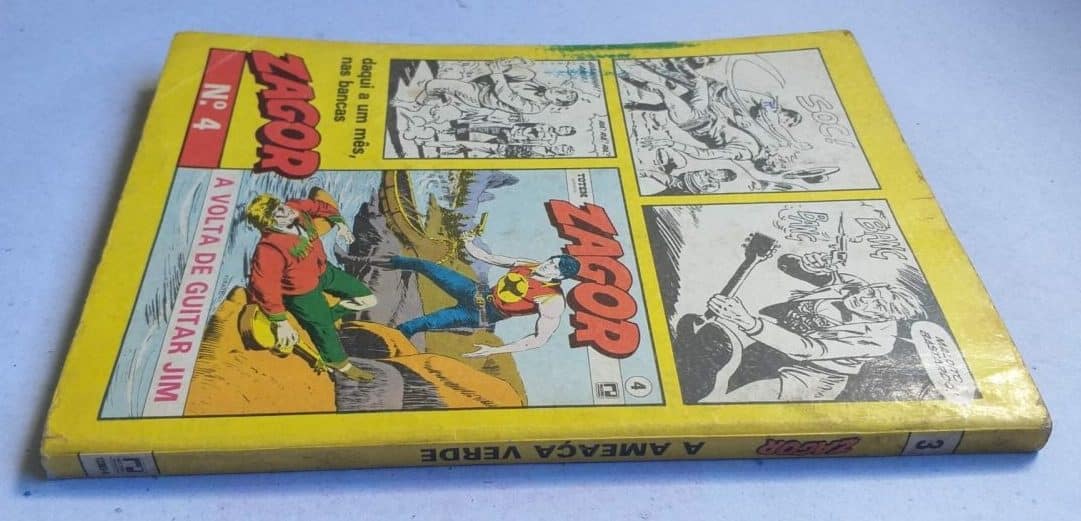 | Casa do Colecionador Zagor Nº 03 - A Ameaça Verde (Editora Record) Outubro 1989