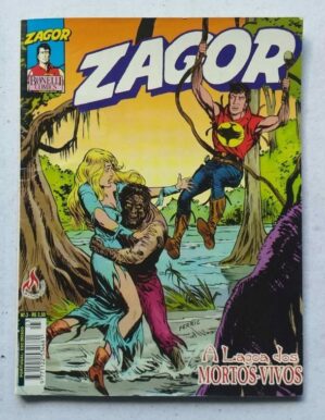 Zagor Nº 03 - A Lagoa dos Mortos Vivos (Mythos Editora) Outubro 1999
