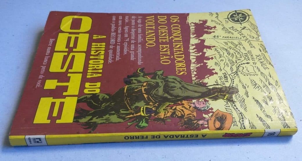 | Casa do Colecionador Zagor Nº 16 - A Estrada de Ferro (Editora Record) Janeiro 1991