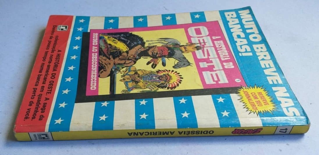| Casa do Colecionador Zagor Nº 17 - Odisséia Americana (Editora Record) Fevereiro 1991