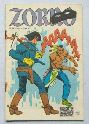 Zorro em Formatinho Nº 32 (Editora Ebal) Janeiro 1979