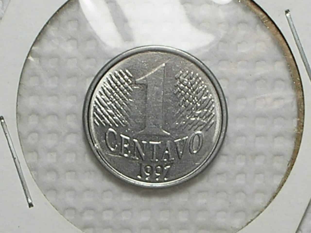 | Casa do Colecionador 1 Centavo - 1997 / Flor de Cunho / Cod. 140.1