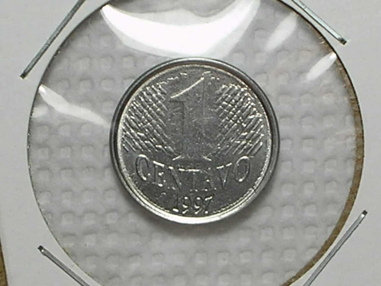 | Casa do Colecionador 1 Centavo - 1997 / Flor de Cunho / Cod. 140.2