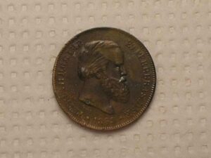 10 Réis - 1869 Petrus II / Bronze / Mbc / Cod. 250.3