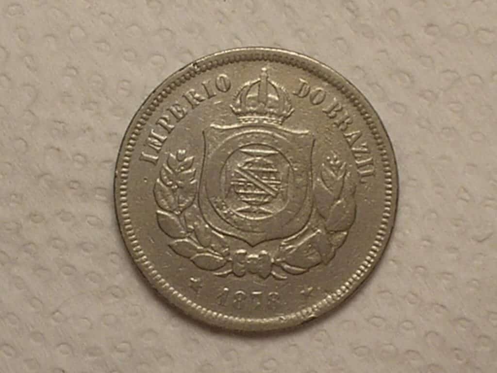 | Casa do Colecionador 100 Réis - 1878 ... Império... / Cod. 550.1