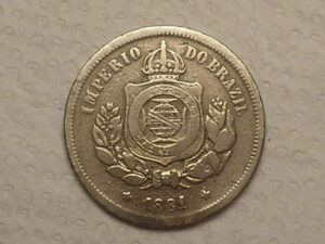 100 Réis - 1881 ... Império... / Cod. 550.2