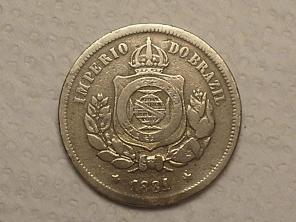 | Casa do Colecionador 100 Réis - 1881 ... Império... / Cod. 550.2