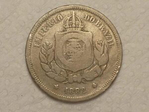 100 Réis - 1882 do Império / Data Dificil / Cod. 290