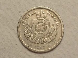100 Réis - 1887 ... Império... / Cod. 550.1