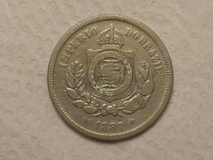 100 Réis - 1887 ... Império... / Cod. 550.3