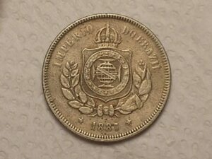 100 Réis - 1887 ... Império... / Cod. 550.5