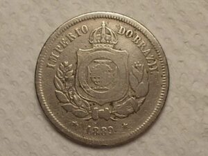 100 Réis - 1889 ... Império... / Data Escassa / Cod. 550.1