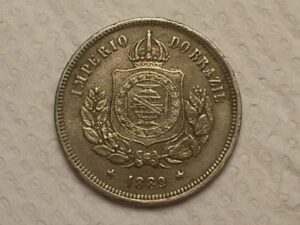 100 Réis - 1889 ... Império... / Data Escassa / Cod. 550.3